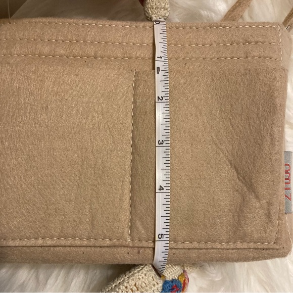 ZTUJO FELT PURSE ORGANIZER + INSERT EASIER TO TRANSFER FROM PURSE TO PURSE NEW! - Picture 4 of 16